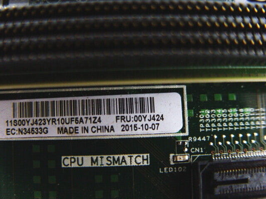 Lenovo x3650 M5 System Board (5462) 00YJ424