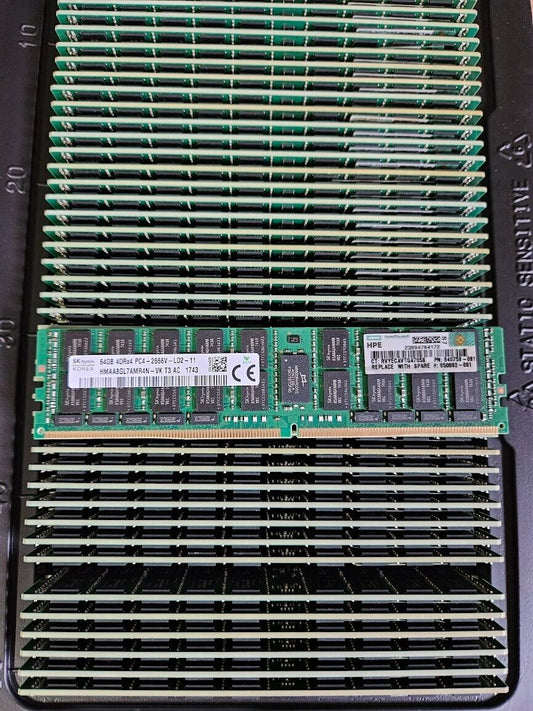 815101-B21 HPE 64GB (1x64GB) Quad Rank x4 DDR4-2666 CAS-19-19-19