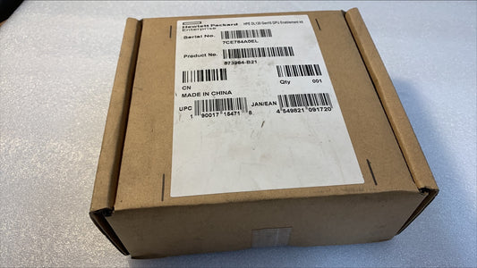 873964-B21 HPE DL120 GEN10 GPU ENABLEMENT KIT cable kit new sealed
