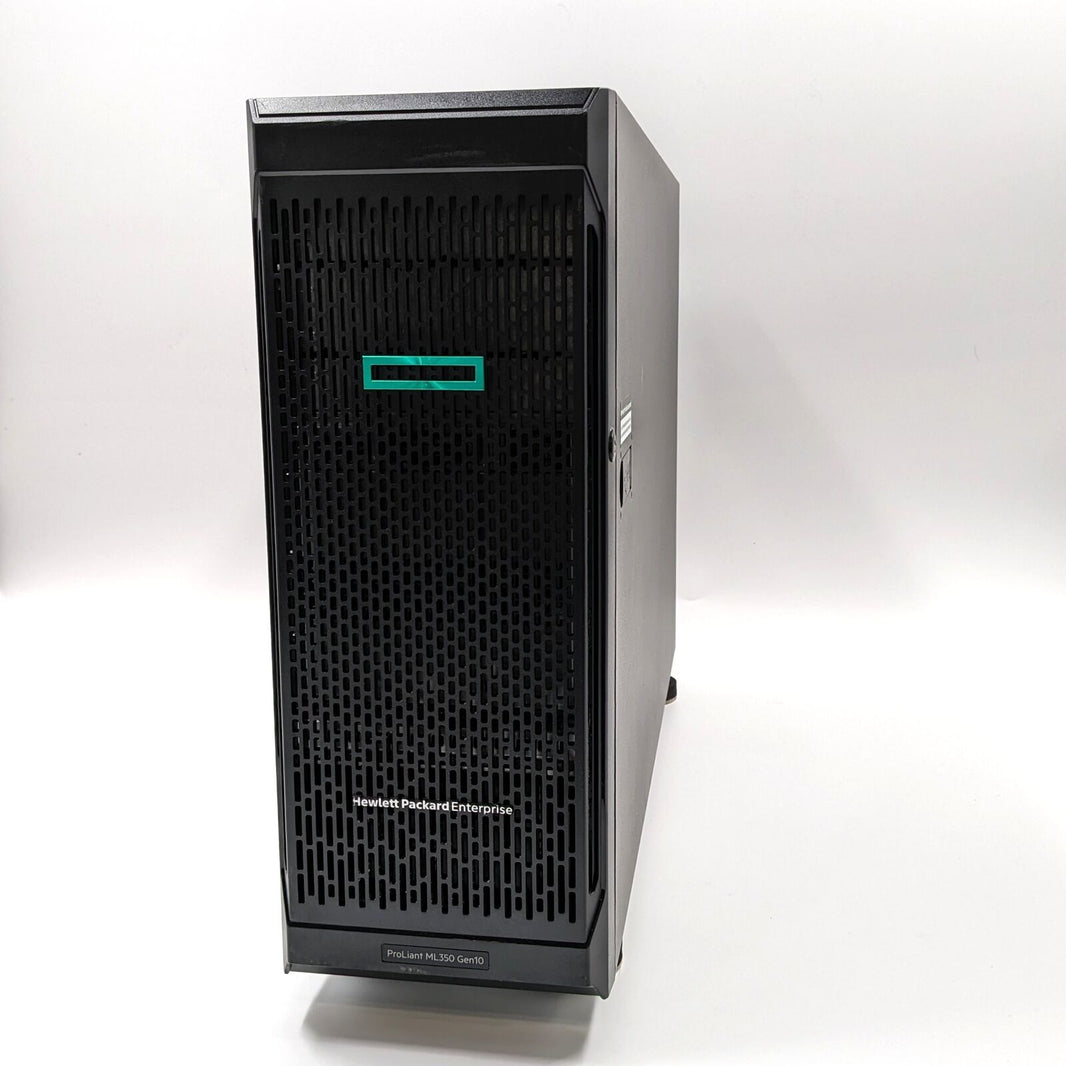 HPE ML350 Gen10 52TB Storage 16-Core CPU 32GB RAM