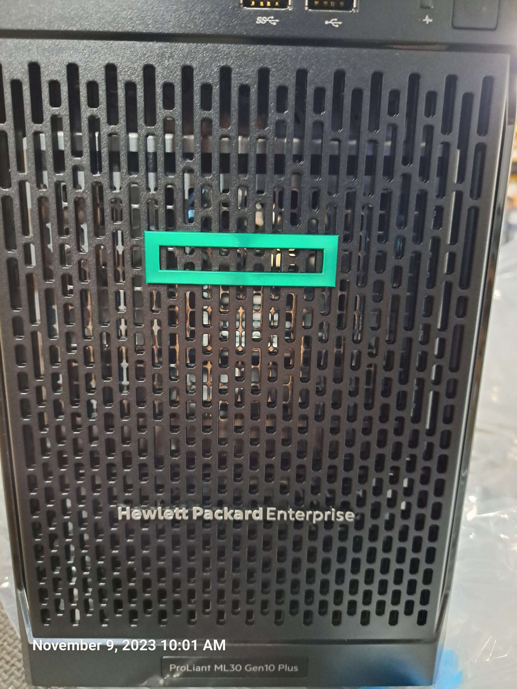 HP ProLiant ML30 Gen10 Plus Front Panel P48078-001 Bezel