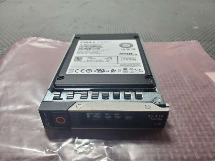 182nw Dell Emc 15.36tb Pcie Nvme U.2 2.5 Sff Enterprise Ssd