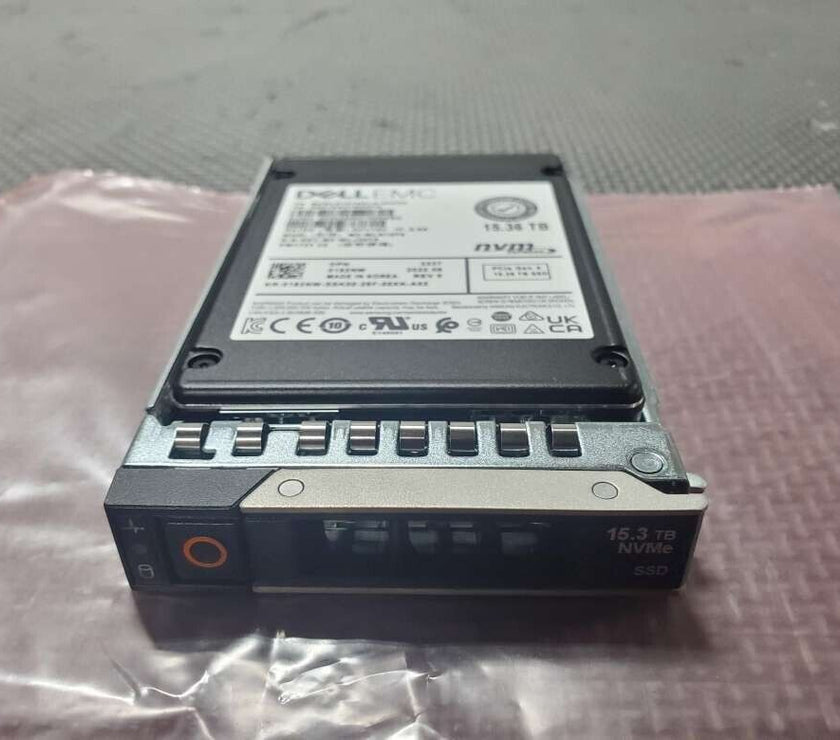 182nw Dell Emc 15.36tb Pcie Nvme U.2 2.5 Sff Enterprise Ssd