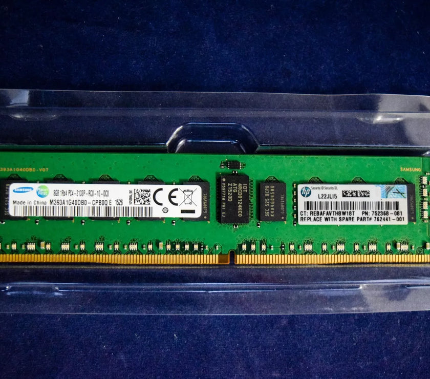 726718-B21 HPE 8GB (1 x 8GB) Single Rank x4 DDR4-2133