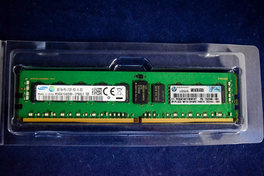 726718-B21 HPE 8GB (1 x 8GB) Single Rank x4 DDR4-2133