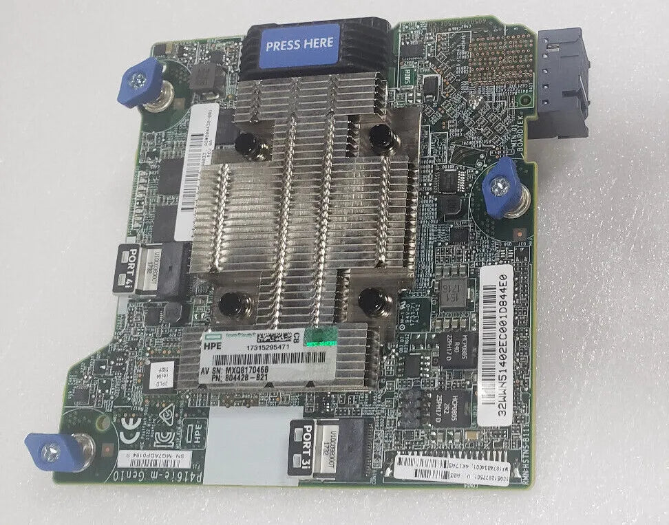 HP 804428-B21 Smart Array P416ie-m SR Gen10 8 Int 8 Ext Lanes/2GB Cac 836275-001