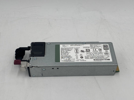 830272-B21 HPE 1600W Flex Slot Platinum Hot Plug Low Halogen PS