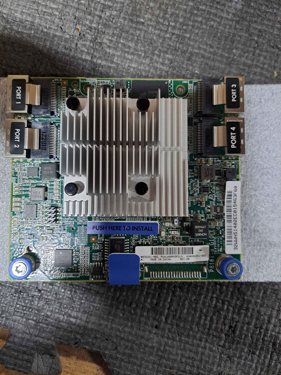 836261-001  HPE Smart Array P816i-a SR Gen10 12G SAS Controller