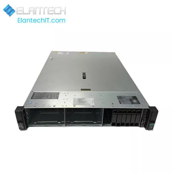 868703-B21 HPE ProLiant Dl380 G10 8SFF Server 2x heatsink dual 500w ps 16gb ram rail kit