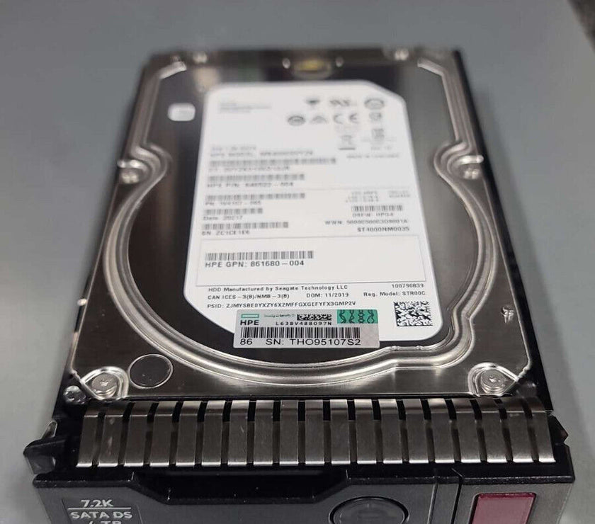 872491-B21 HPE 4tb sata 6G Midline 7.2K lff sc ds