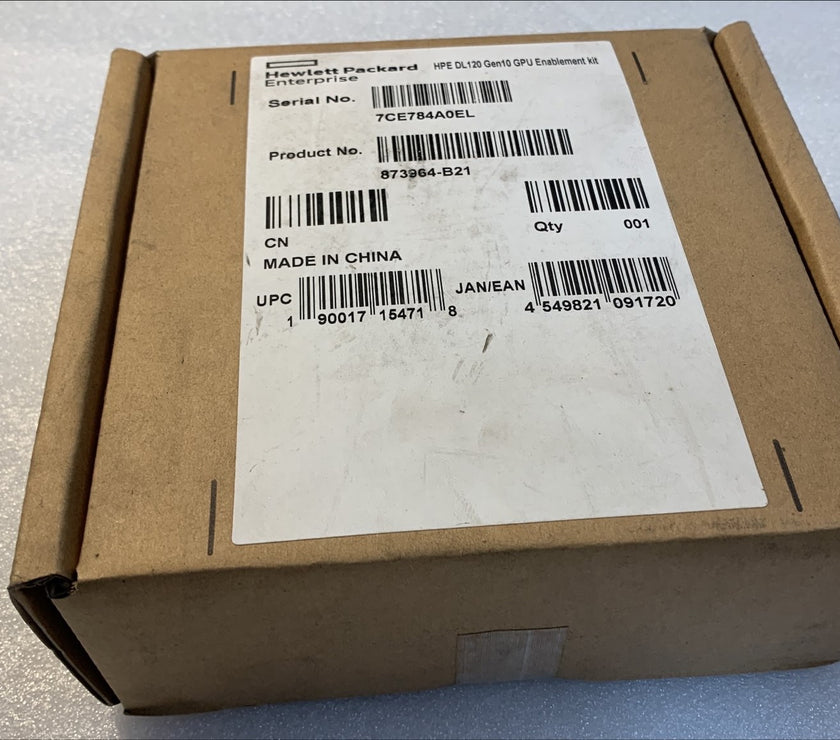 873964-B21 HPE DL120 GEN10 GPU ENABLEMENT KIT cable kit new sealed