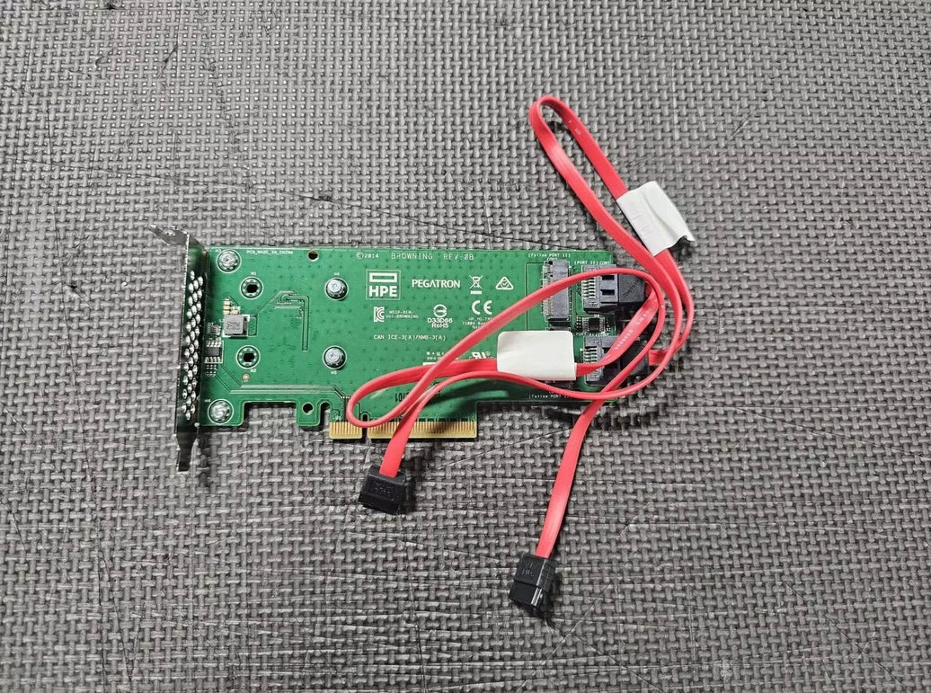 878783-B21 HPE Universal SATA 6G AIC HHHL M.2 SSD Enablement Kit