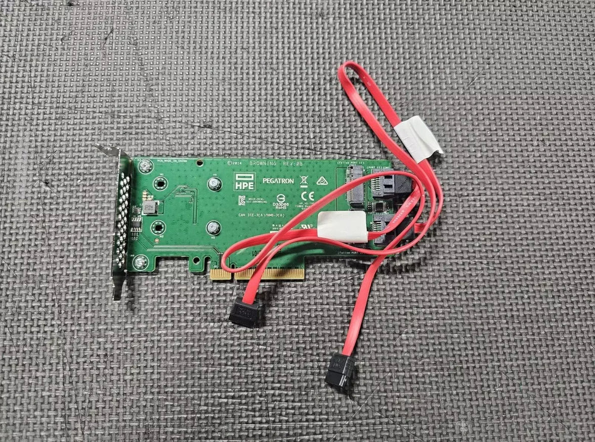 878783-B21 HPE Universal SATA 6G AIC HHHL M.2 SSD Enablement Kit