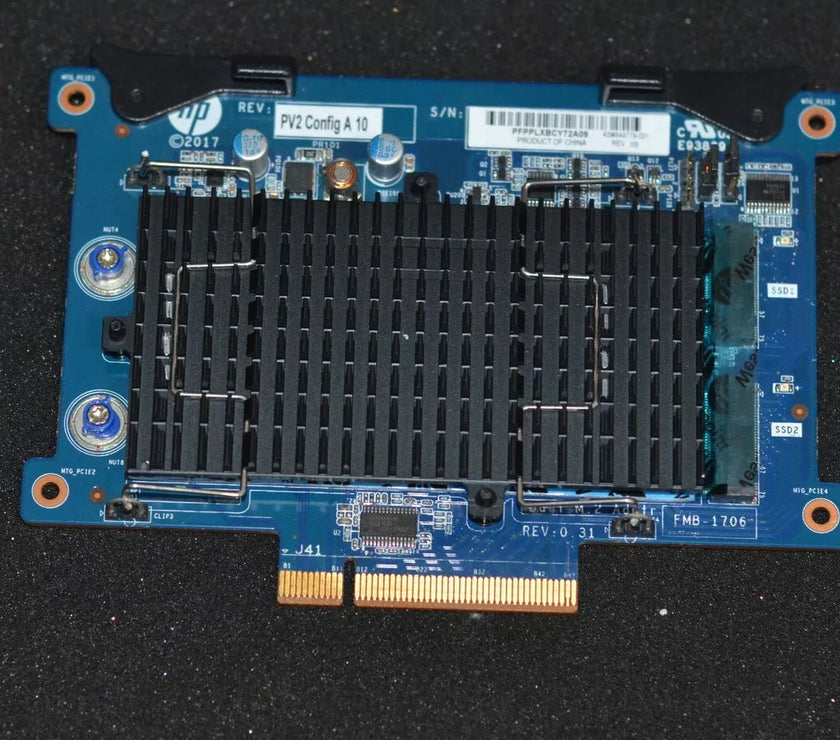 933576-001 HP pcie dual m.2 ssd adapter for HP z8 g4 Workstation