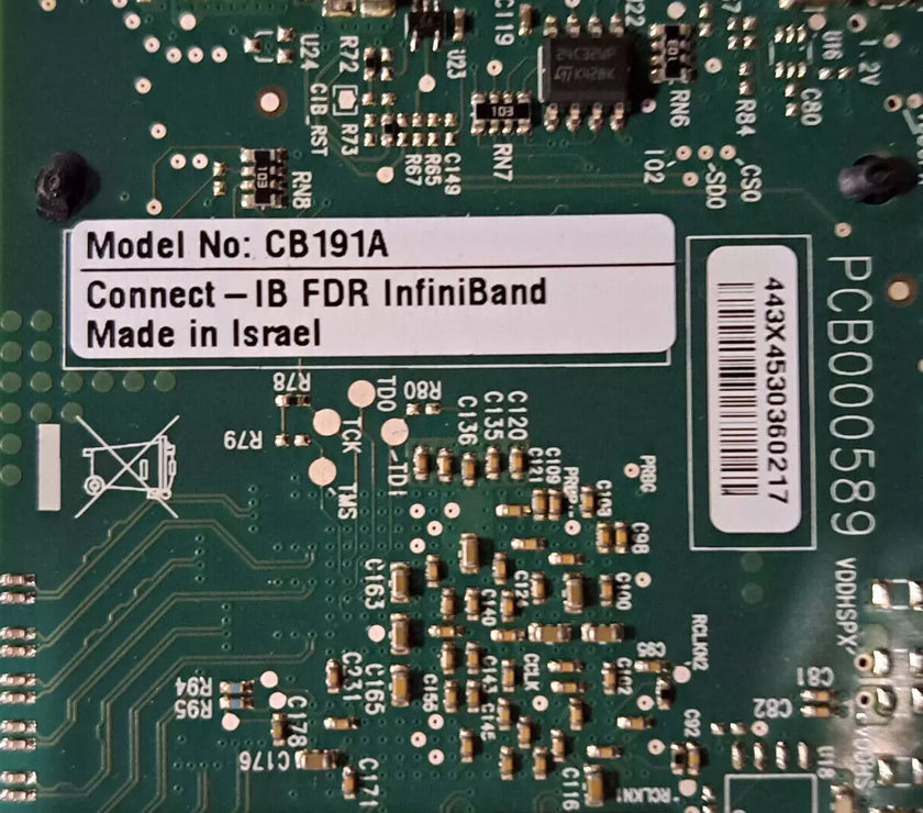 Mellanox MCB191A-FCAT SinglePort 56Gb/s Connect-IB FDR Infiniband Adapter CB191A