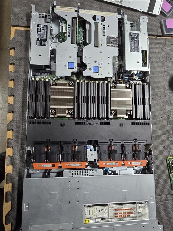Dell R650 Backside Dell EMC POWEREDGE R650 10 BAY SFF SERVER CTO CHASSIS