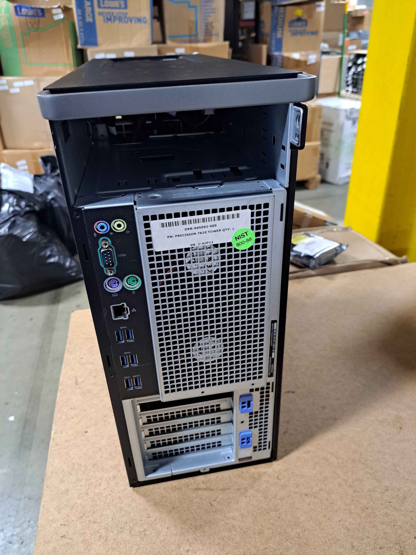 Dell Precision Tower 7820 (T7820) with secondary riser kit and dual heatsink 950w powersupply