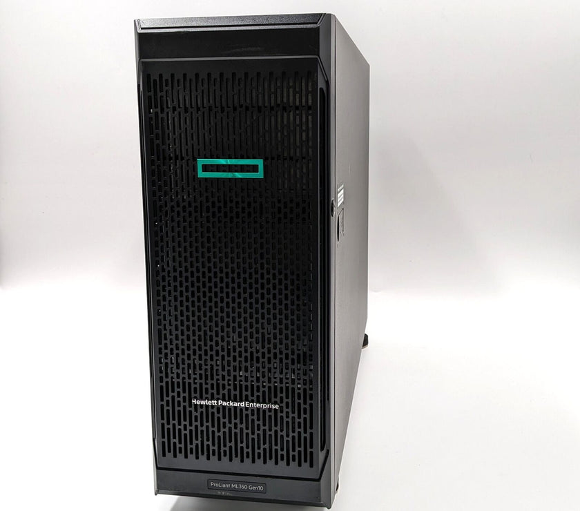 HPE ML350 Gen10  52TB Storage 16-Core CPU 32GB RAM