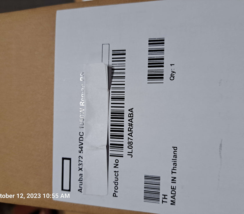 JL087A HPE Aruba X372 54VDC 1050W AC Power Supply