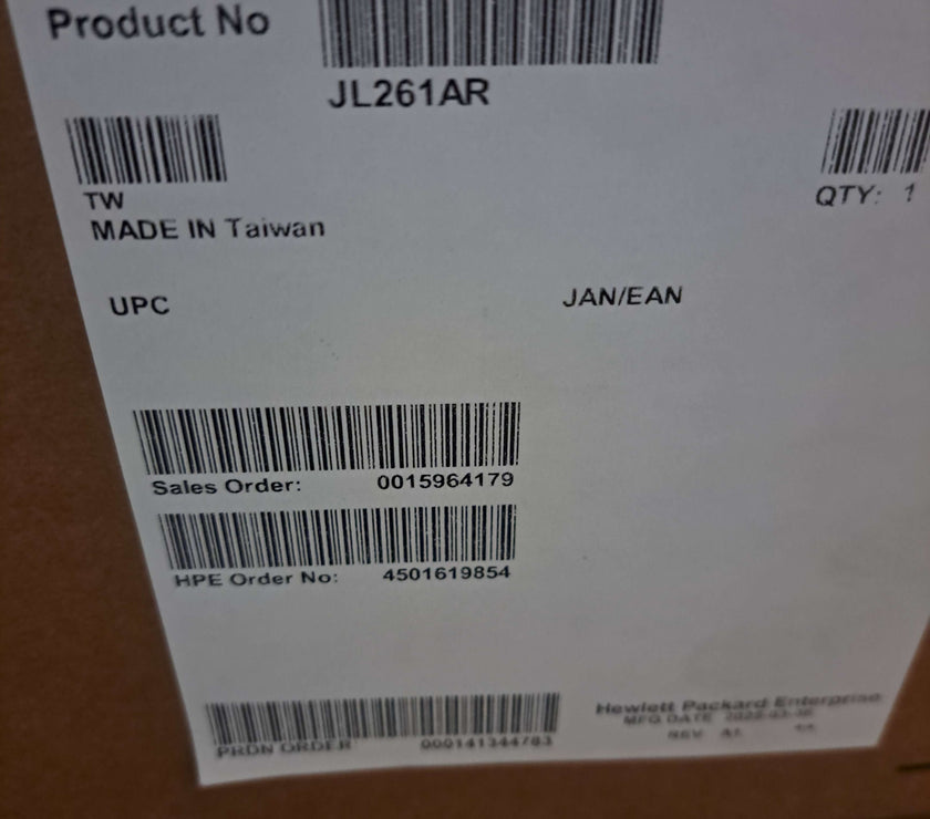 JL261A HPE Aruba 2930F 24G PoE+ 4SFP  Switch