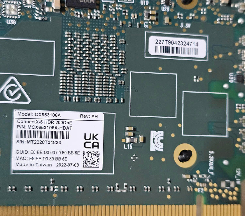 Mellanox MCX653106A-HDAT Dual Port 200GbE Network Adapter Card High Profile