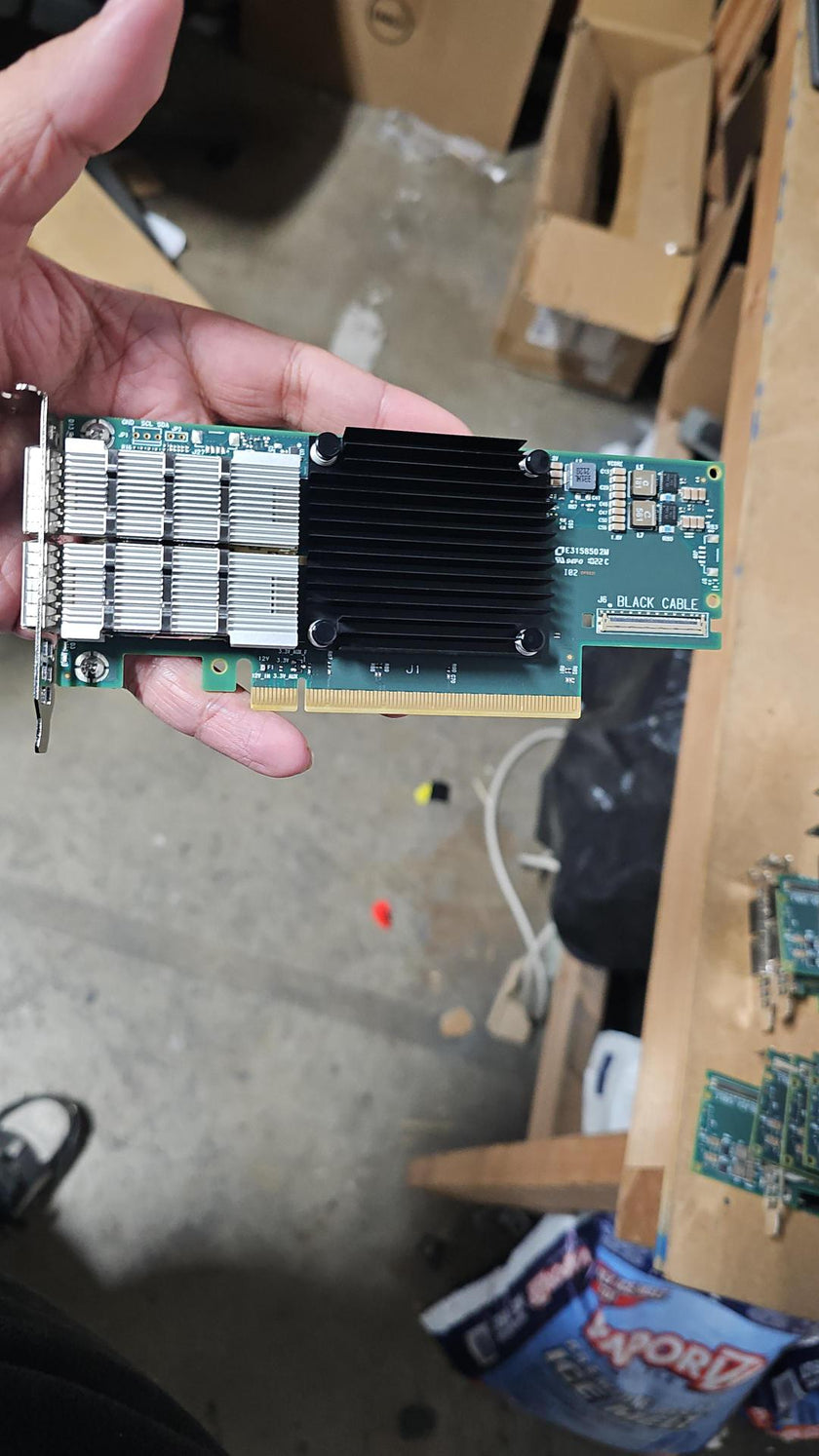 Mellanox MCX653106A-HDAT Dual Port 200GbE Network Adapter Card High Profile