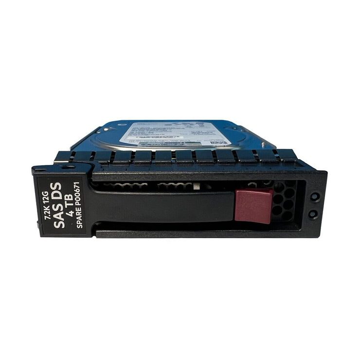 P00671-001 HPE 4TB 12G 7.2K SAS 3.5" LFF DS HDD