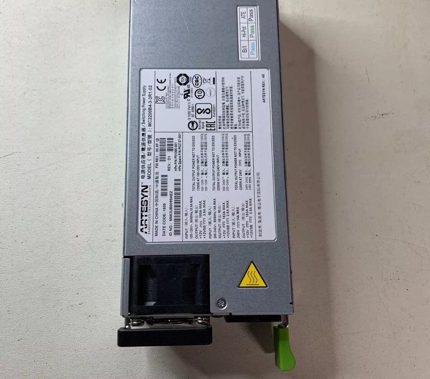 P03737-001 HP Artesyn 2200W Power Supply P01060-001