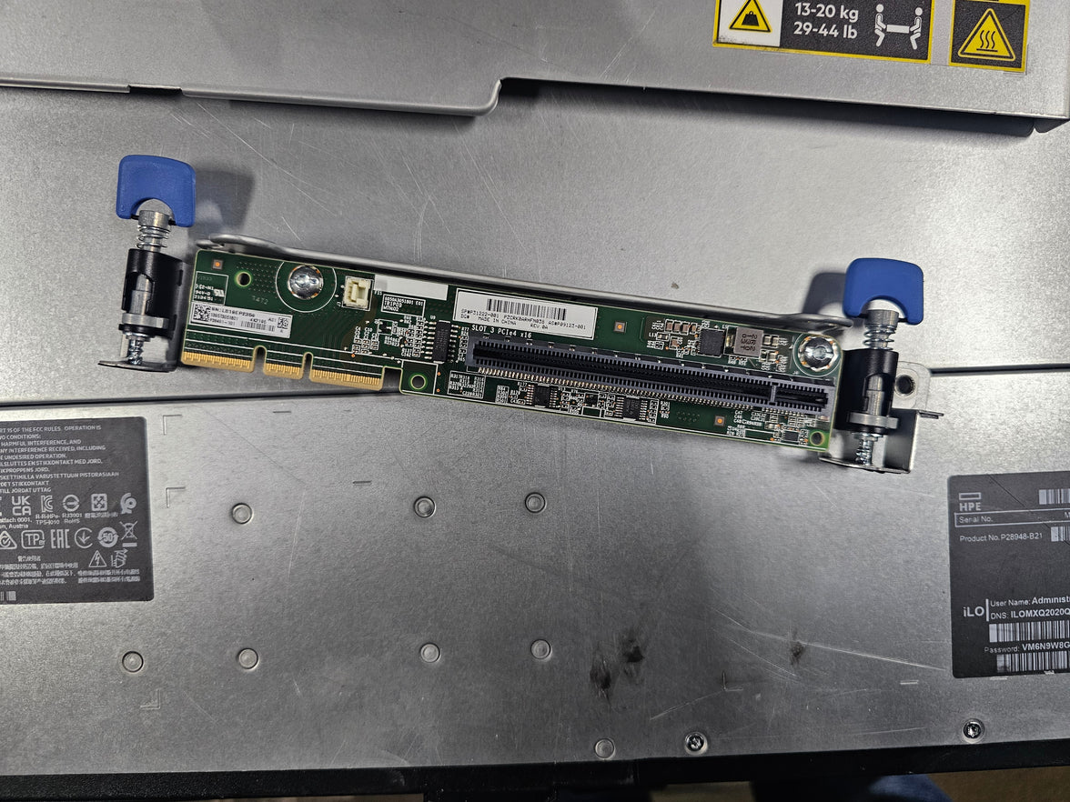 P26471-B21  P31222-001 HPE DL360 Gen10 plus low profile riser kit