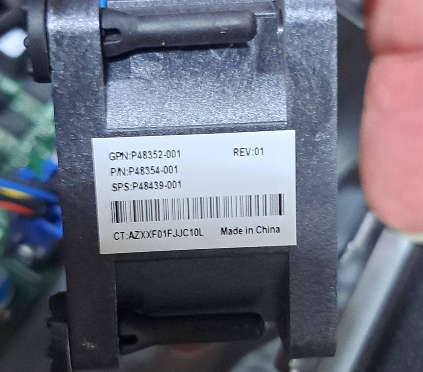 P45437-001  HPE DL20 Gen10 Plus Fan P45437-001 P45436-001