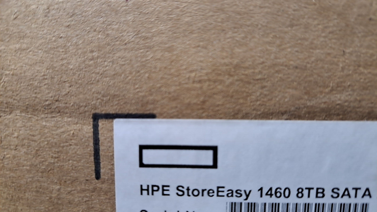 R7G16A HPE StoreEasy 1460 8TB SATA Storage server hardware only