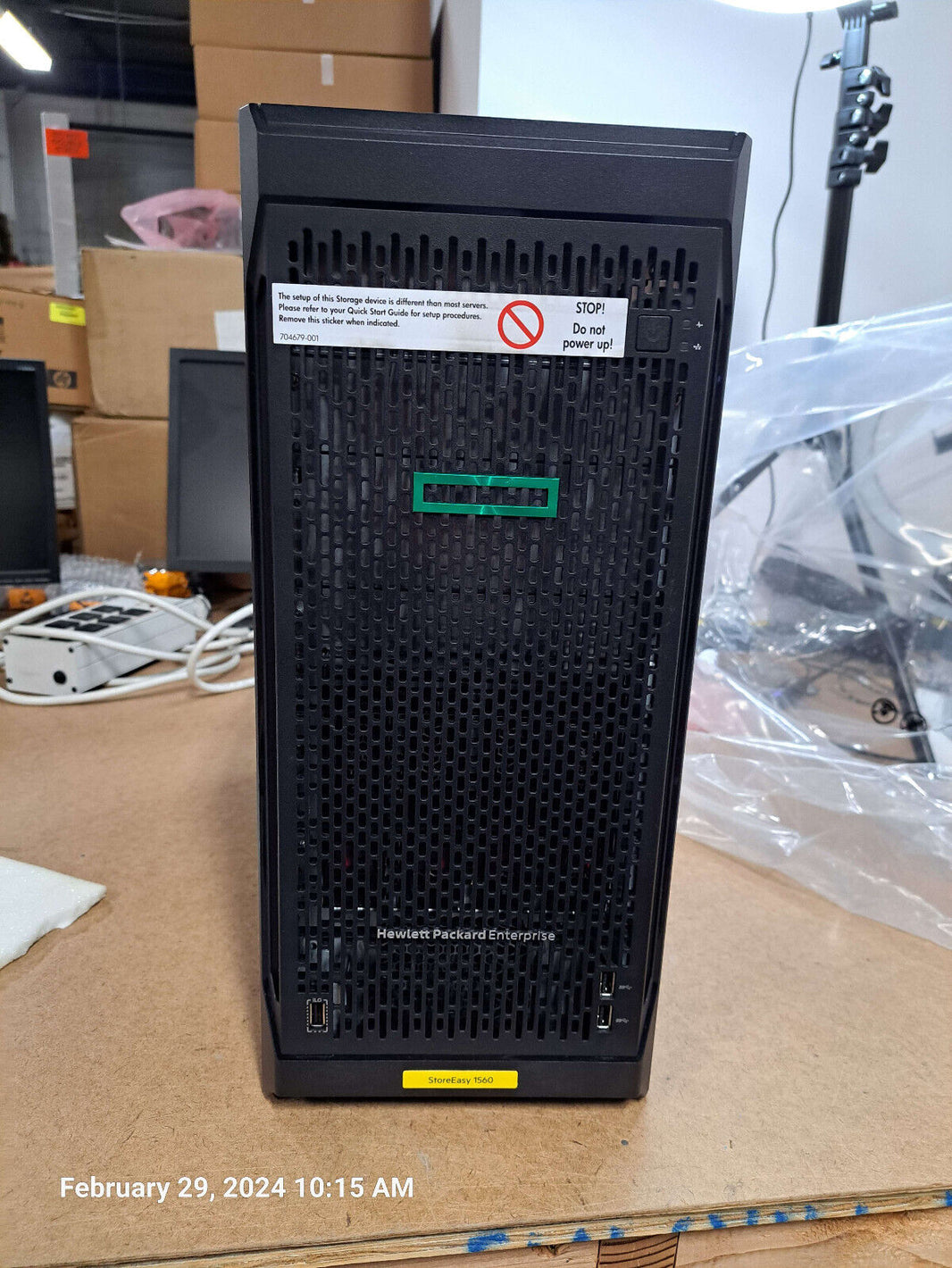 R7G20A hpe storeeasy 1560 16tb sata performance storage