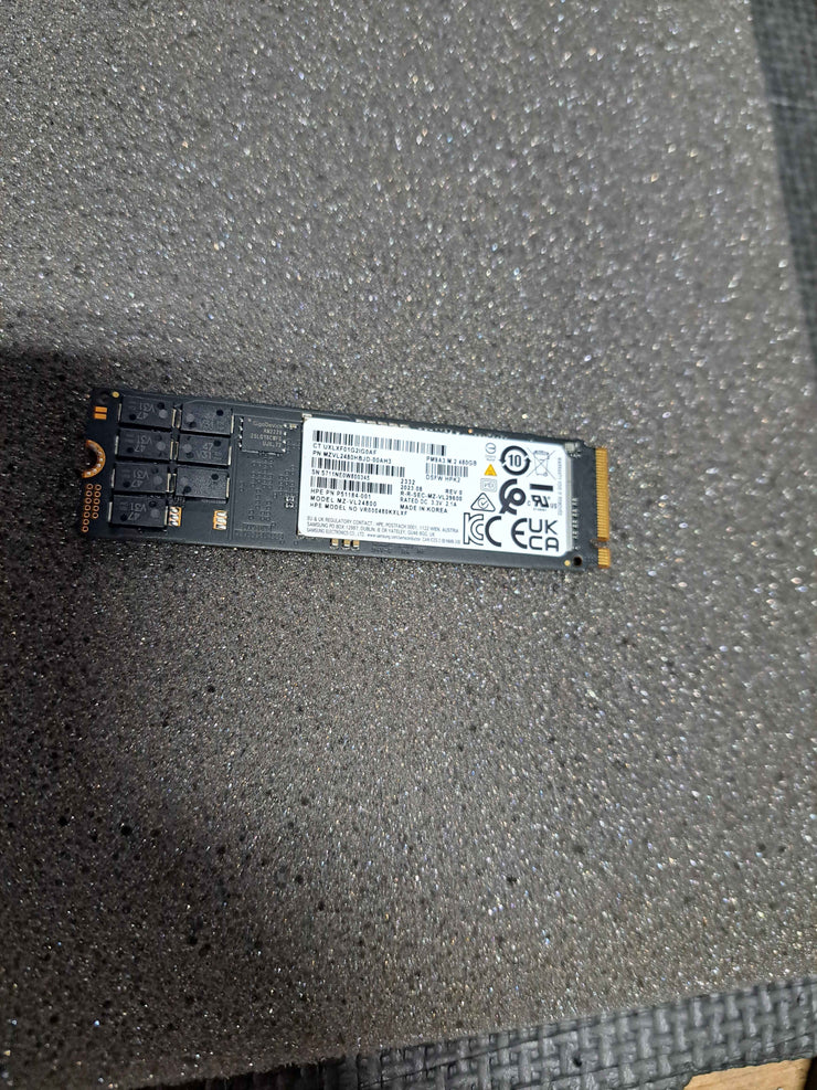 p64718-001 SPS-DRV SSD 480GB NVMe RI M.2 SPL genuine hpe