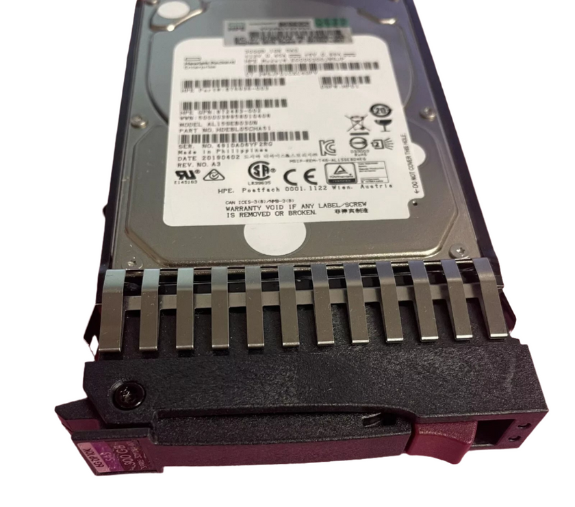 872735-001 HPE 300GB 12G SAS 10K 2.5 Ent SC DS HDD
