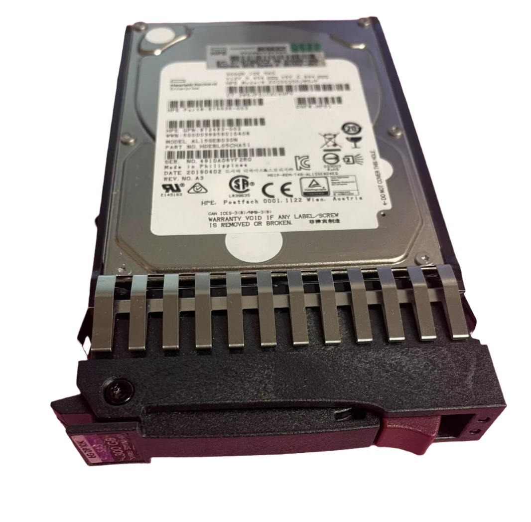 872735-001 HPE 300GB 12G SAS 10K 2.5 Ent SC DS HDD